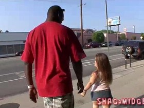 Midget Babes With Huge Black Guy
